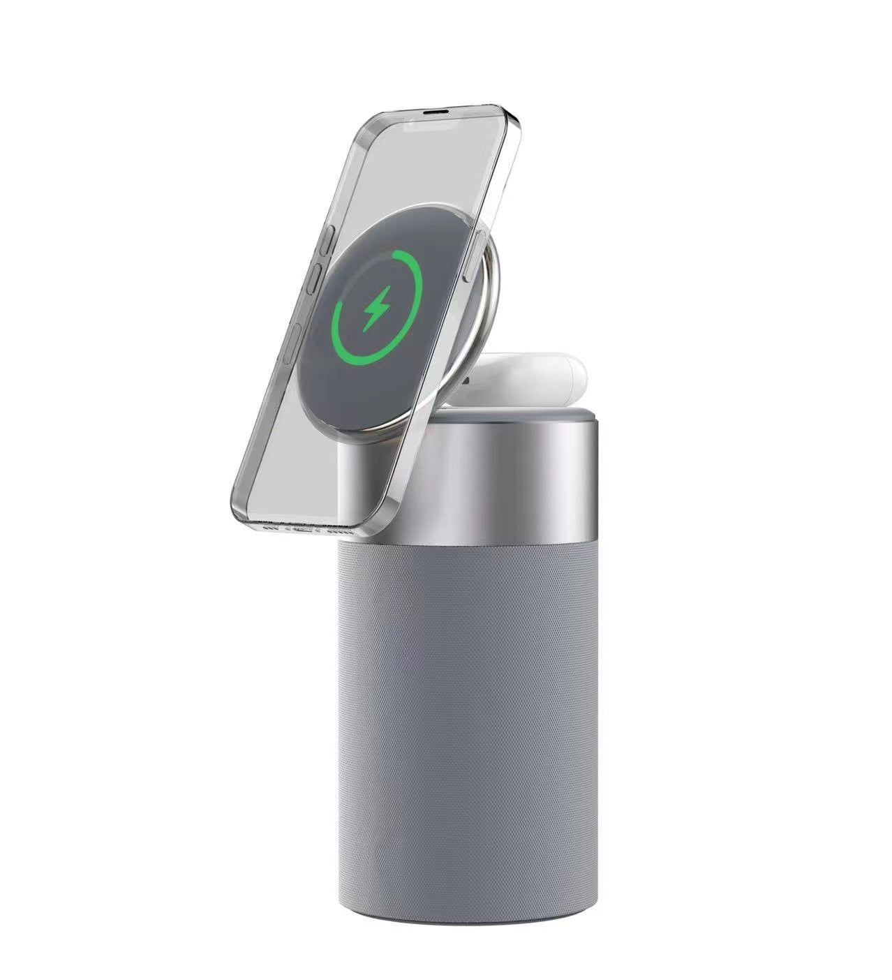 3-in-1 Wireless Charger, Bluetooth Speaker and Lamp Guide